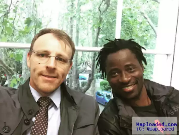 Photo: G*y Activist, Bisi Alimi & His Soon-To-Be Husband Visit The Registry Ahead Of Their Wedding In November